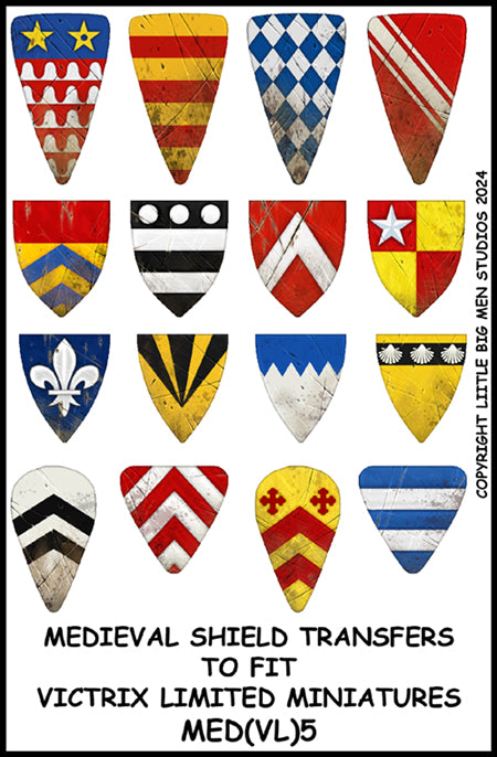 Medieval  Shield Transfers 5