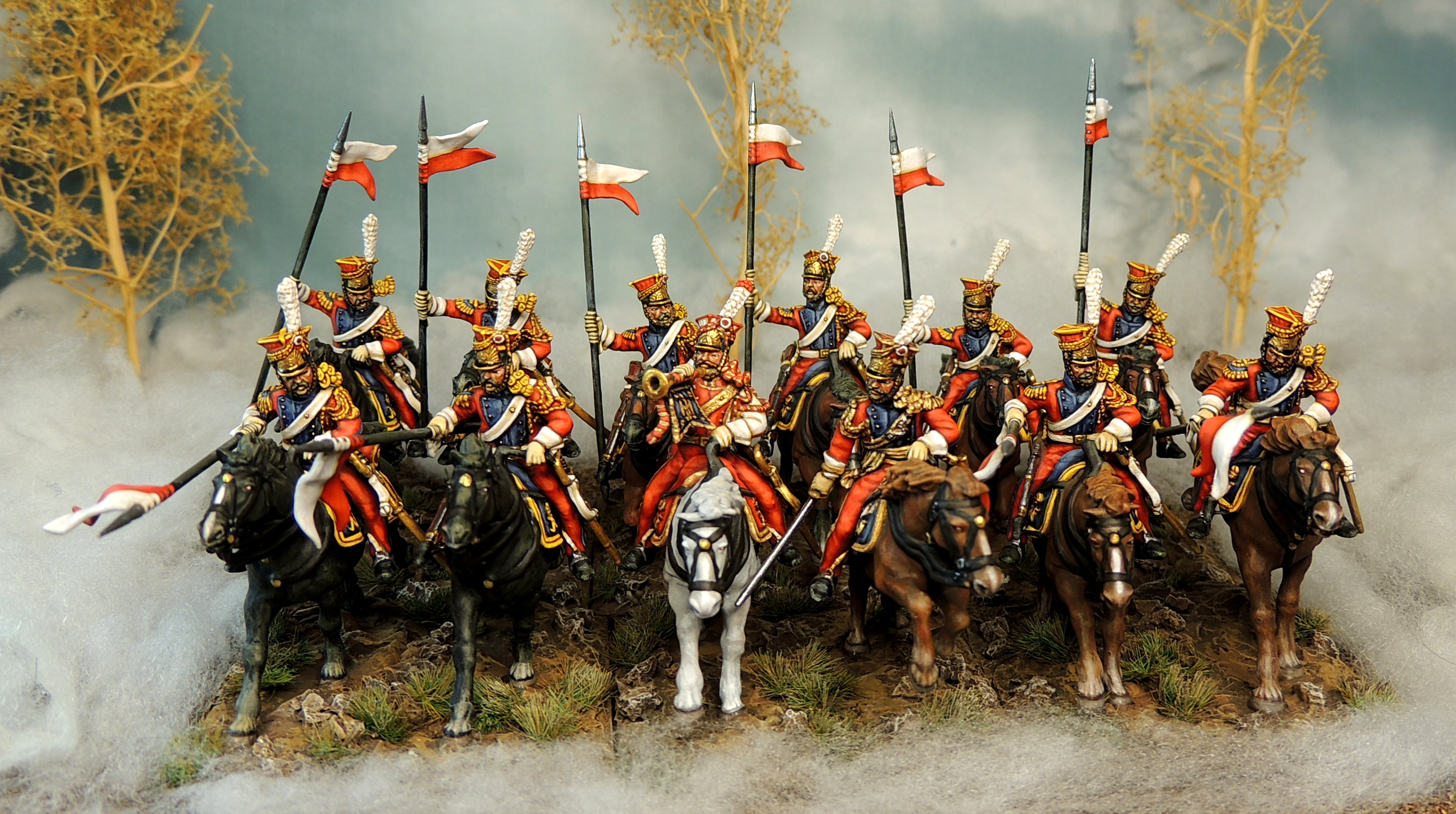 French Napoleonic Imperial Guard Lancers - Victrix Limited