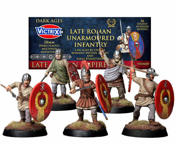 Late Roman Unarmoured Infantry - Victrix Limited